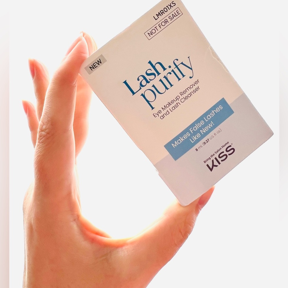 5 for 25⚡️ Kiss Lash Purify Eye Makeup Remover & Lash Cleanser 8ml